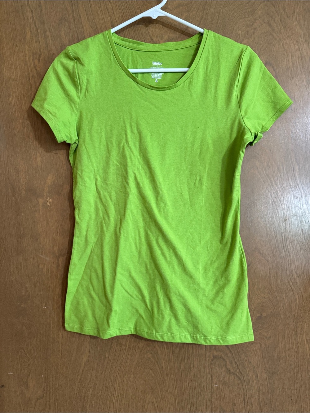 Mossimo Supply Co. Short Sleeve Crewneck Tee in Lime